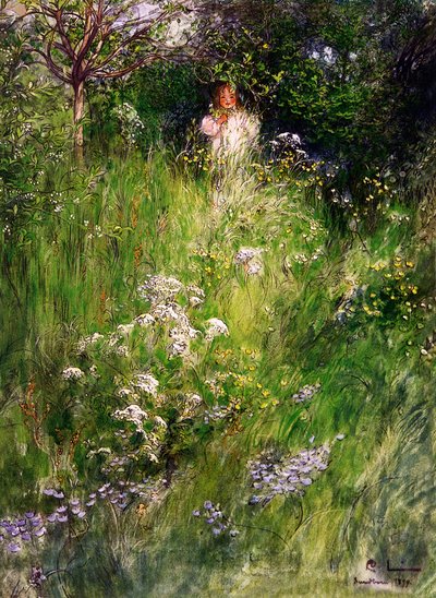 A Fairy by Carl Larsson